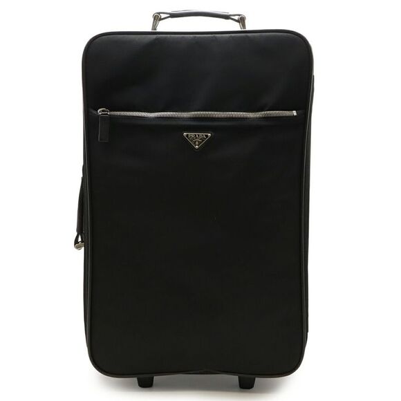 Prada Nylon Carry Bag Travel Bag Black